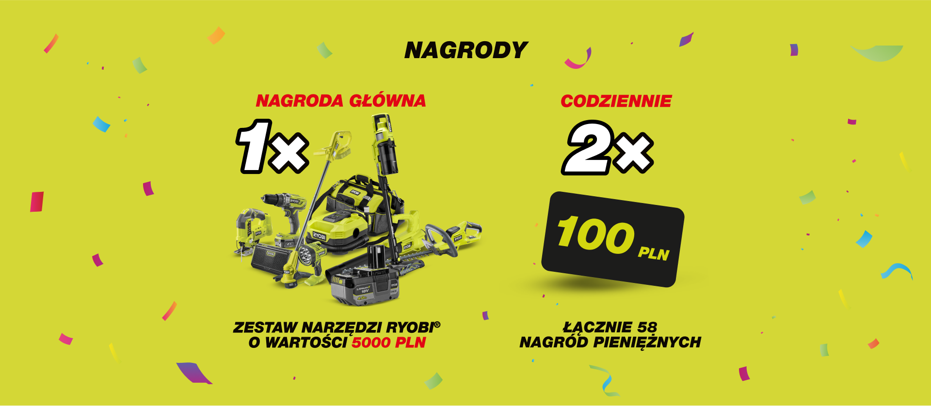 Plansza informacyjna loterii